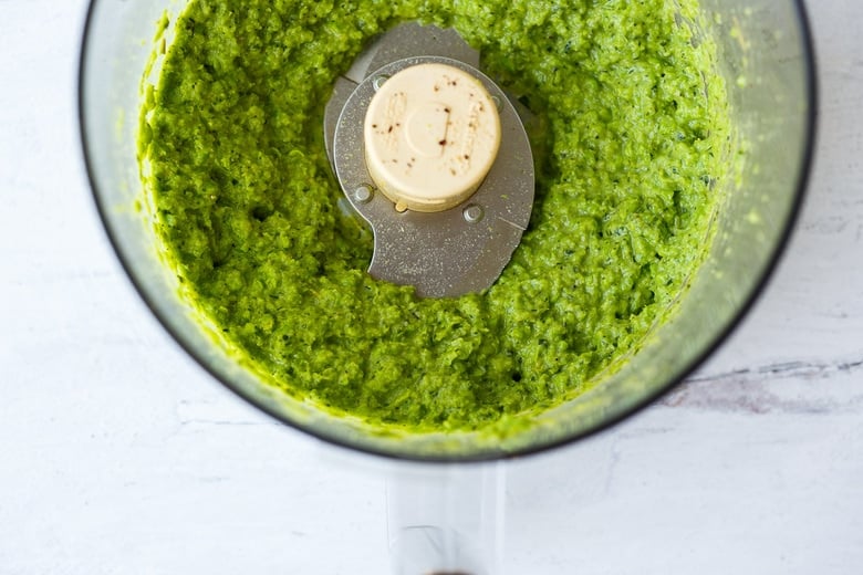 pulsed pea pesto