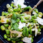 A good rule of thumb is 1 pound of fava beans in the pod, yields 1 cup of fava beans once, shucked and peeled.
