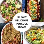 With summer season coming on we have put together a collection of Easy Potluck Ideas!  These are some of our most popular tried and true recipes, loaded with delicious comforting flavors that appeal to all ages.