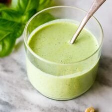 Creamy Cashew Basil Dressing