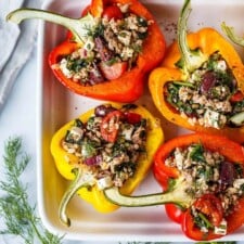 Mediterranean Stuffed Peppers Recipe