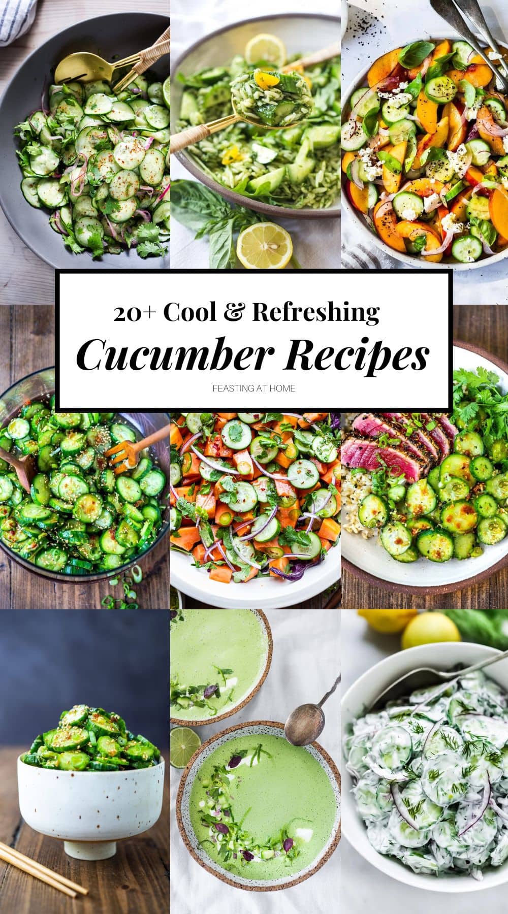 20 Cool & Refreshing Cucumber Recipes