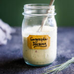 How to make the most delicious Creamy Gorgonzola Dressing, similar to blue cheese, only better! Easy, extra creamy and full of flavor, perfect for dressing salads or used as a dip.