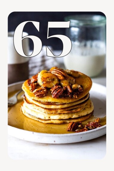 We've collected 65 of our BEST Breakfast Ideas! Whether you are looking for healthy breakfast ideas, vegan breakfasts, savory egg breakfasts, vegetarian breakfast ideas, low-carb breakfasts, easy breakfast ideas, or veggie-loaded breakfasts you'll find something to love here!