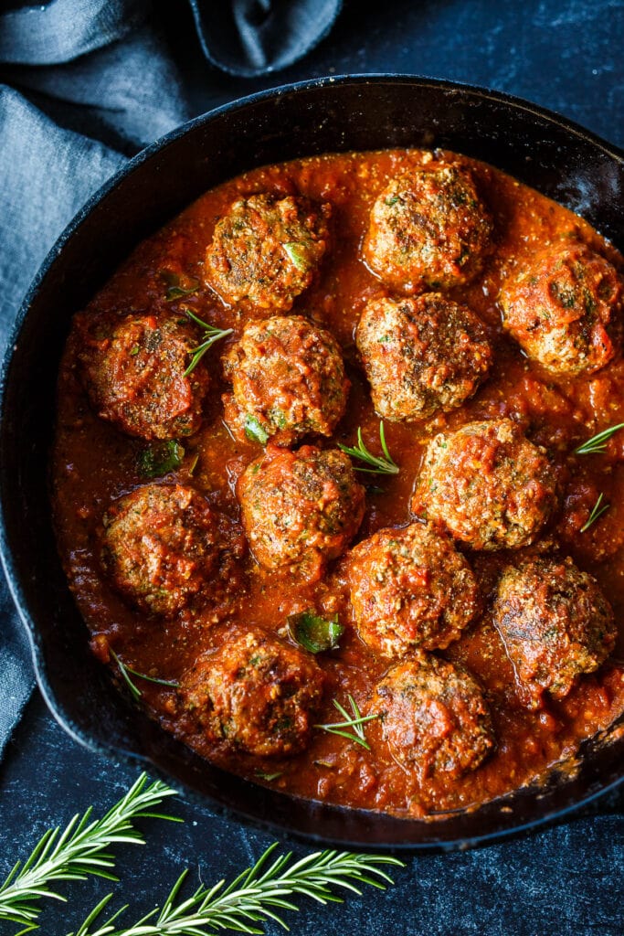 Easy Italian Meatballs | Feasting At Home