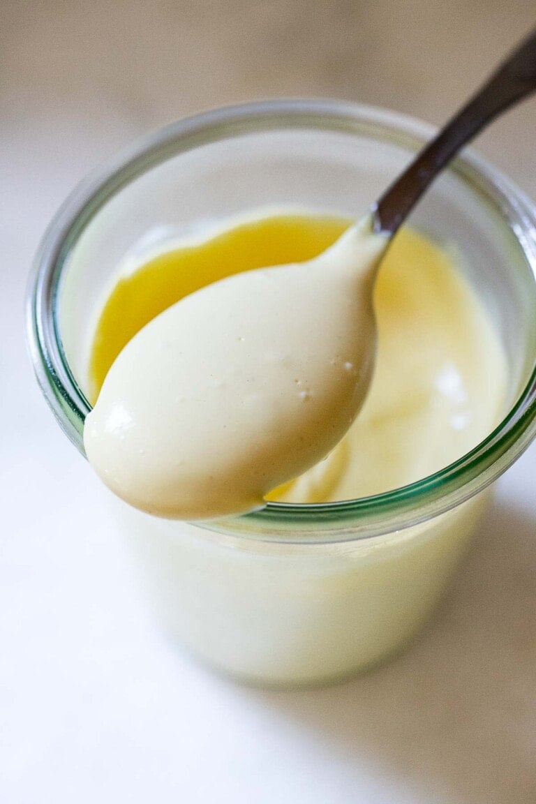 Homemade Olive Oil Mayonaise Feasting At Home