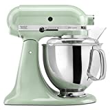 kitchen aid mixer in pistachio