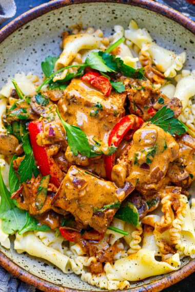 tofu paprikash