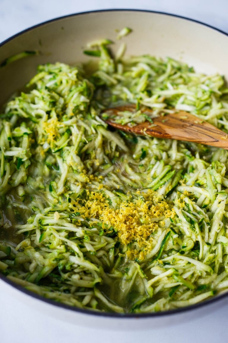 Zucchini Pasta (Video) Feasting At Home