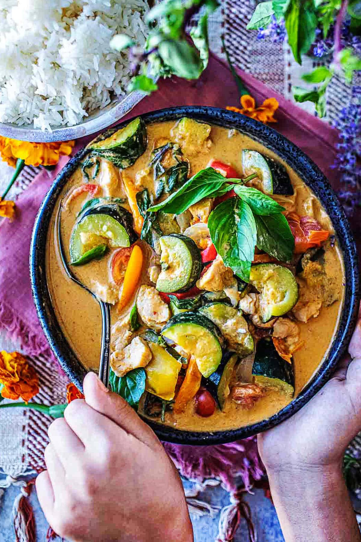 basen Hændelse, begivenhed Stedord Thai Thai Zucchini Curry | Feasting At Home