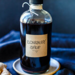 Elderberry Syrup is a tried and true remedy for immune support; it boosts resilience and shortens the duration of colds and flu.