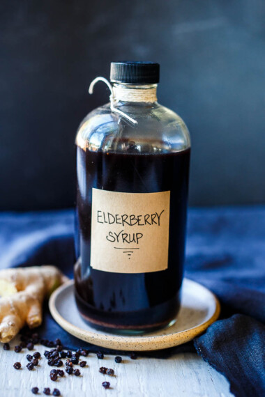 Elderberry Syrup is a tried and true remedy for immune support; it boosts resilience and shortens the duration of colds and flu.