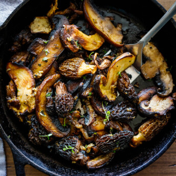 Simple Sautéed Mushrooms | Feasting At Home