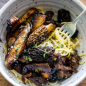 40 Best Mushroom Recipes: Cacio e Pepe with sautéed mushrooms