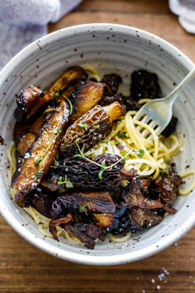 Simple Sautéed Mushrooms | Feasting At Home