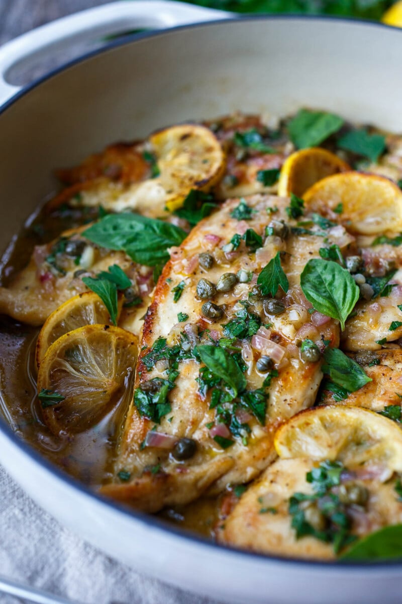 Chicken Piccata | Feasting At Home