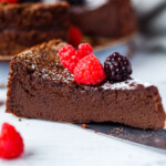 Rich and delicious this Chocolate Torte recipe is the perfect dessert for celebrations, holidays and gatherings- easy to make ahead and freezes beautifully!