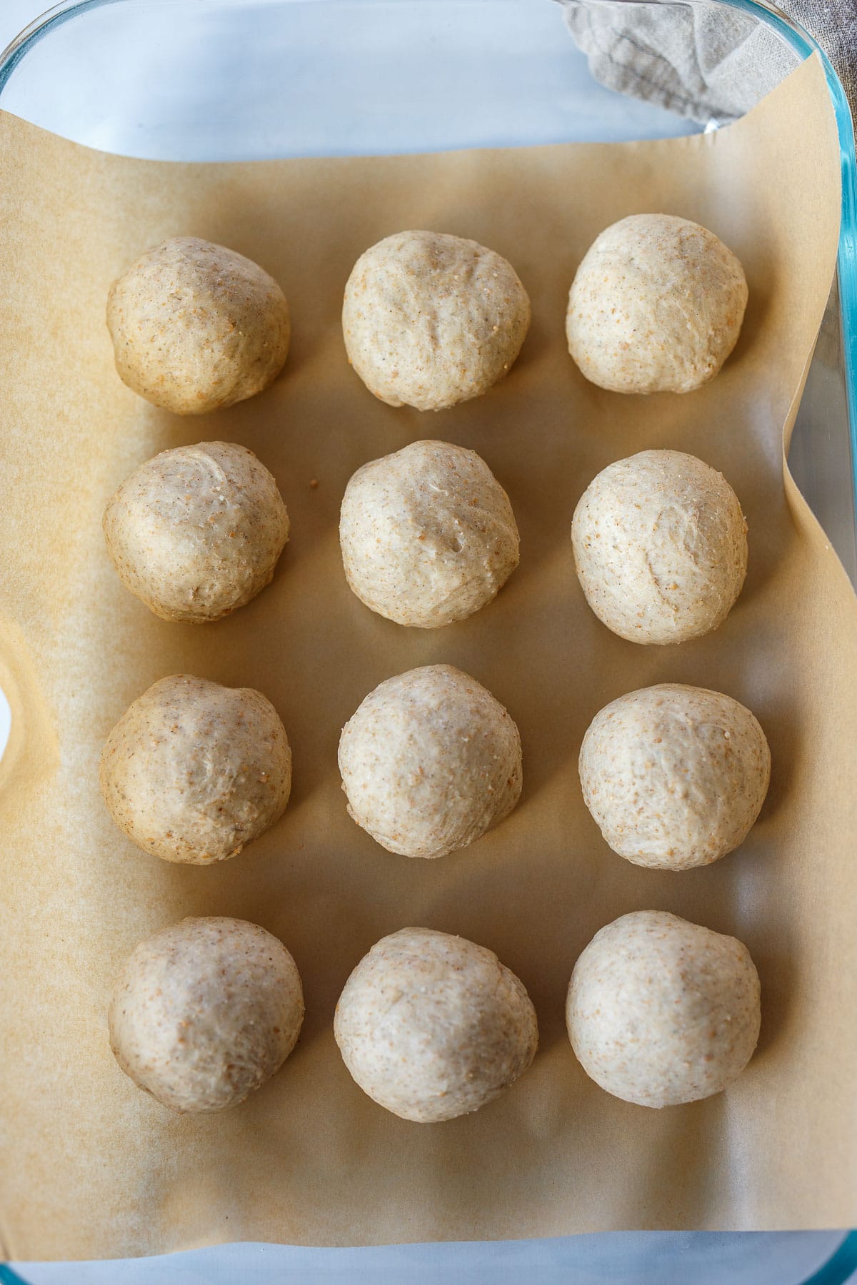 Rolls just after being formed.