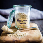 Mushroom Powder in a Jar