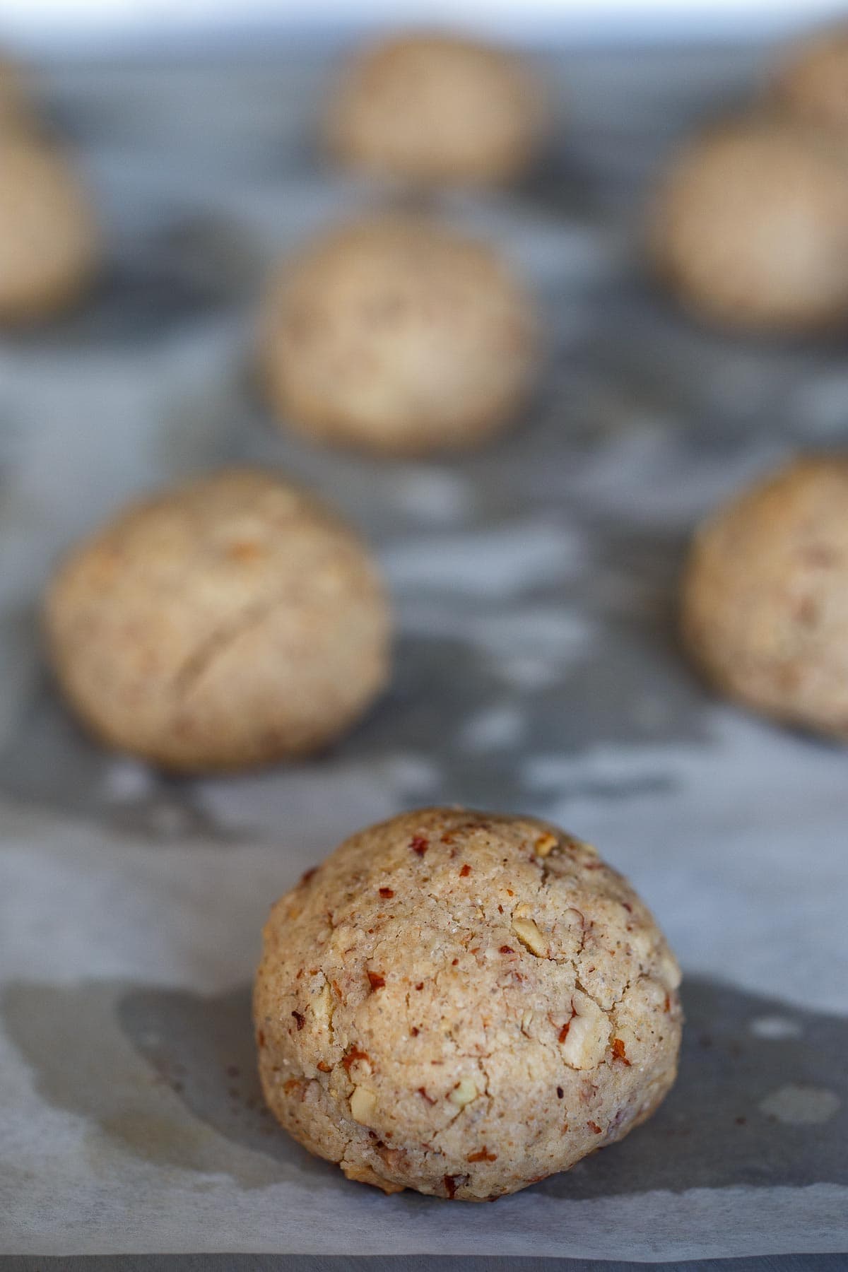 Baked cookies.