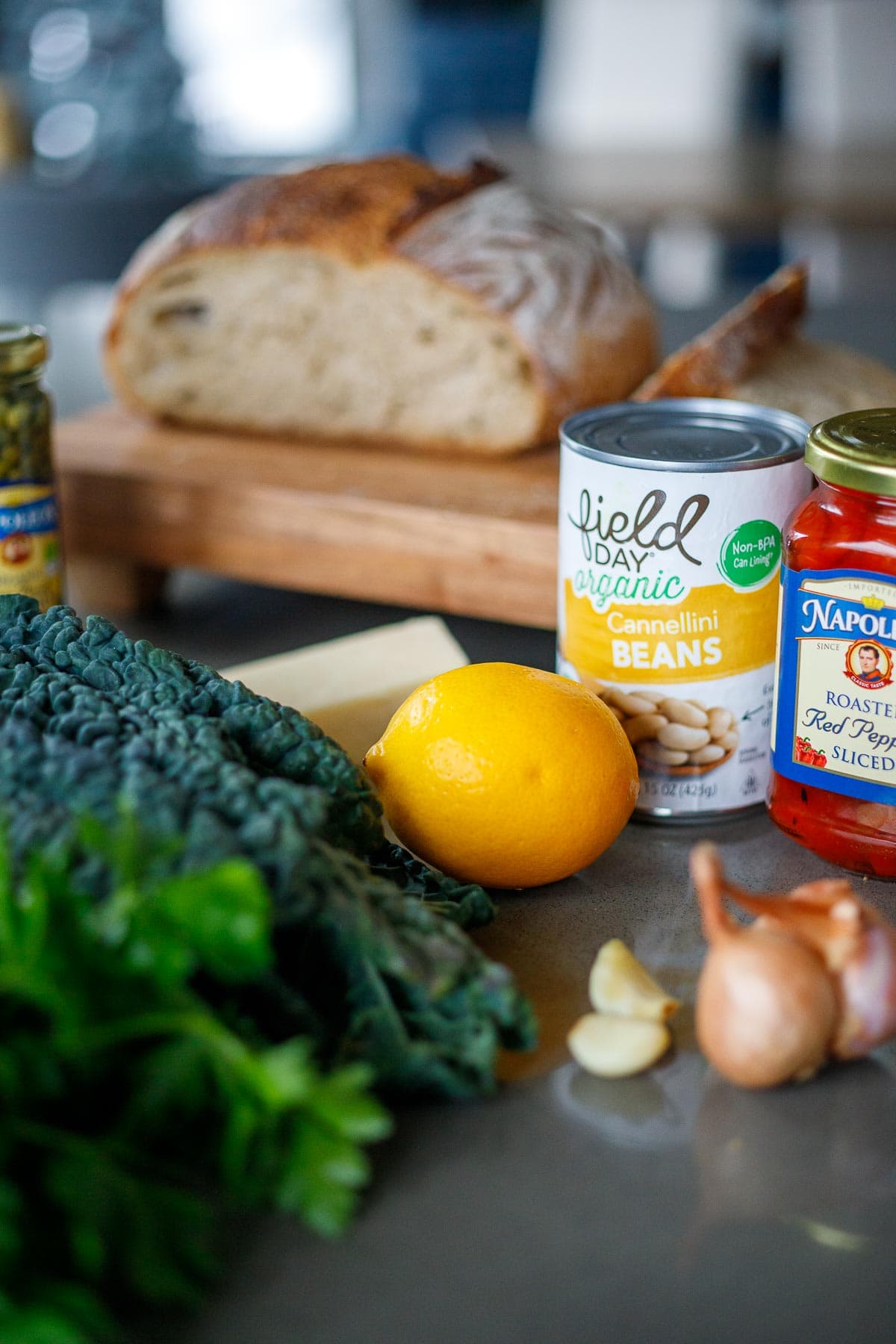 Ingredients in bean broth