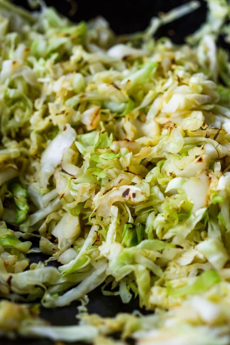 Easy Cabbage Stir Fry | Feasting At Home