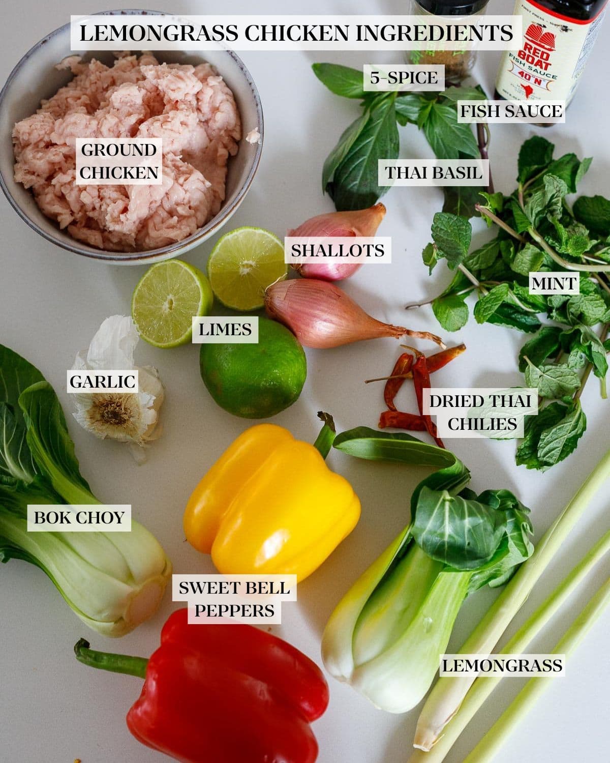 ingredients in lemongrass chicken 
