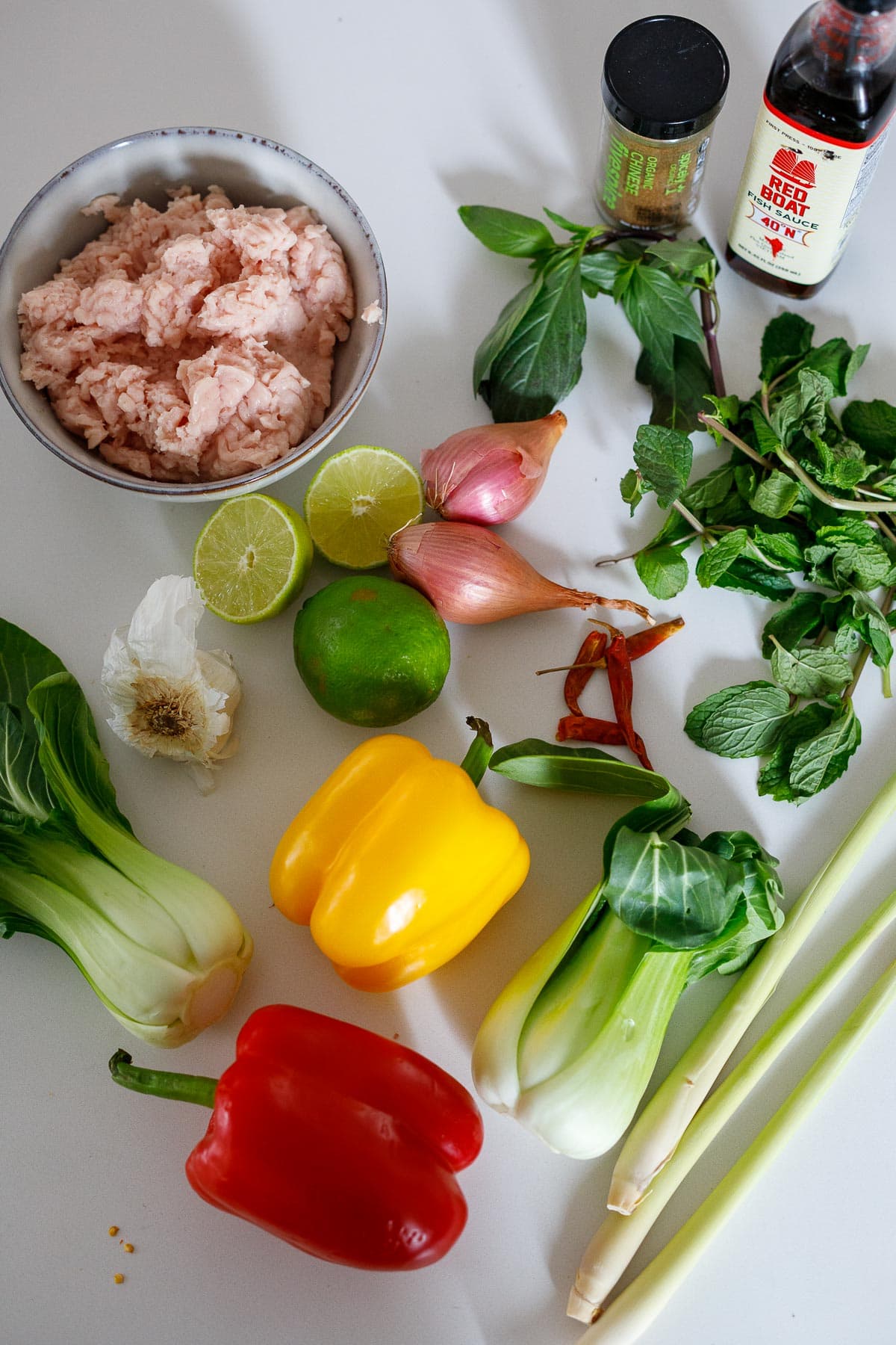 Ingredients in Lemongrass Chicken