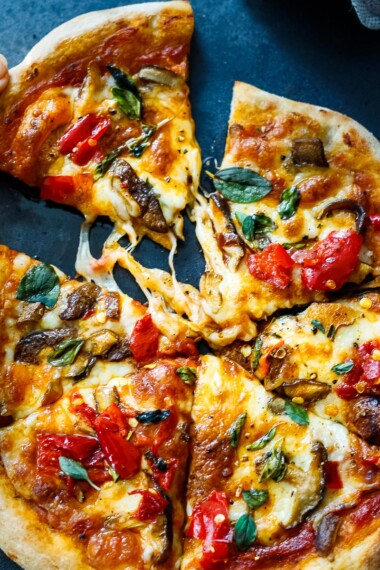 Once you try Sourdough Pizza Crust, there is no going back! Chewy, crispy, and super flavorful, it's the perfect base for all your favorite toppings. Here we've added a secret i