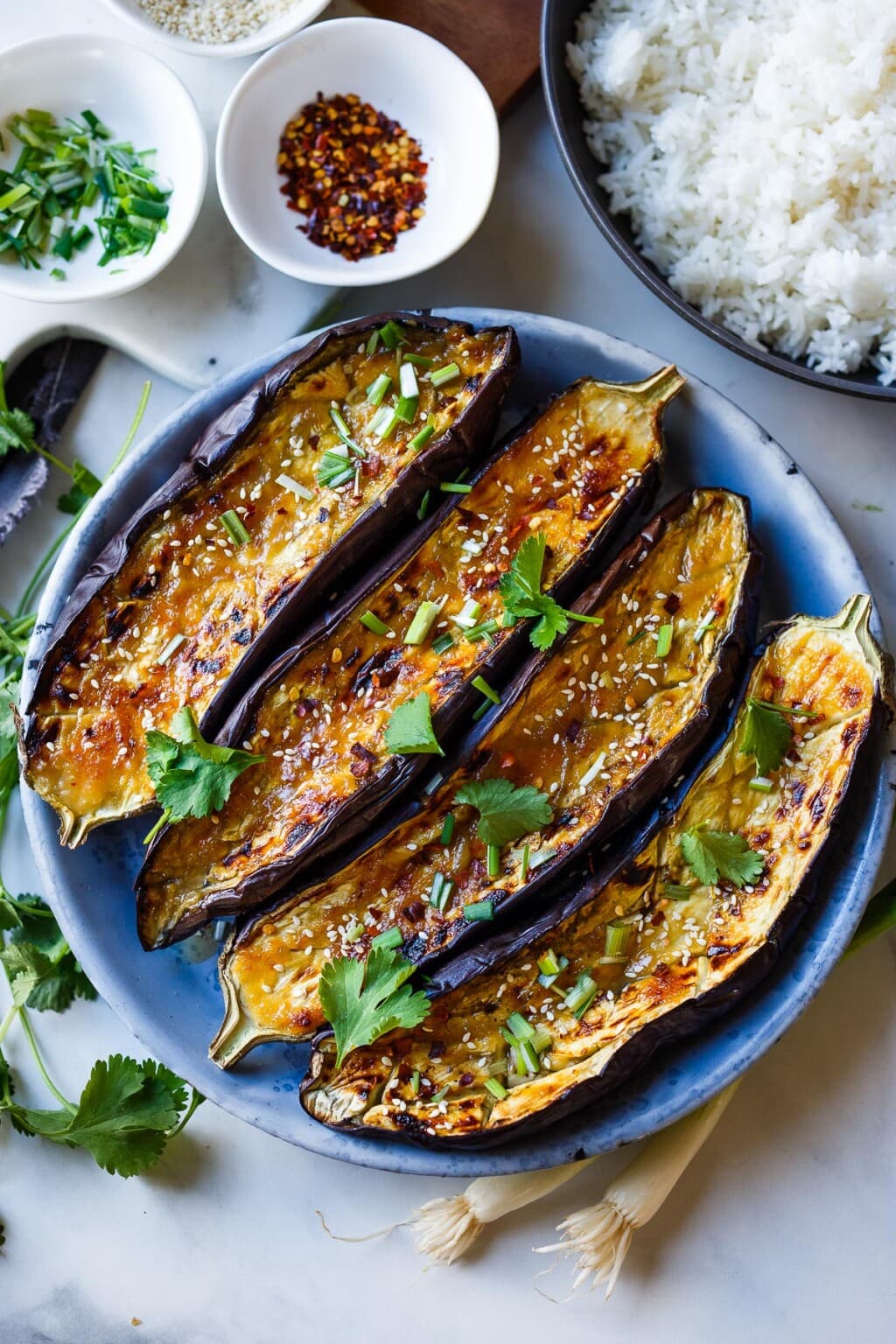 Miso Eggplant (Nasu Dengaku) Feasting At Home