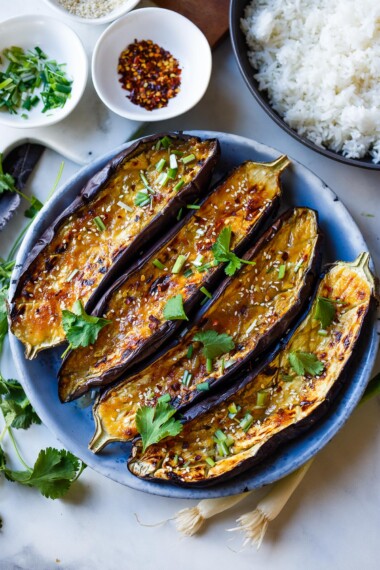 Miso Eggplant (Nasu Dengaku) | Feasting At Home