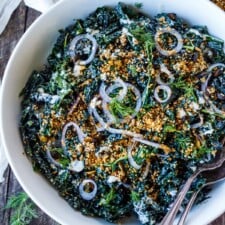Creamy Kale Salad Recipe