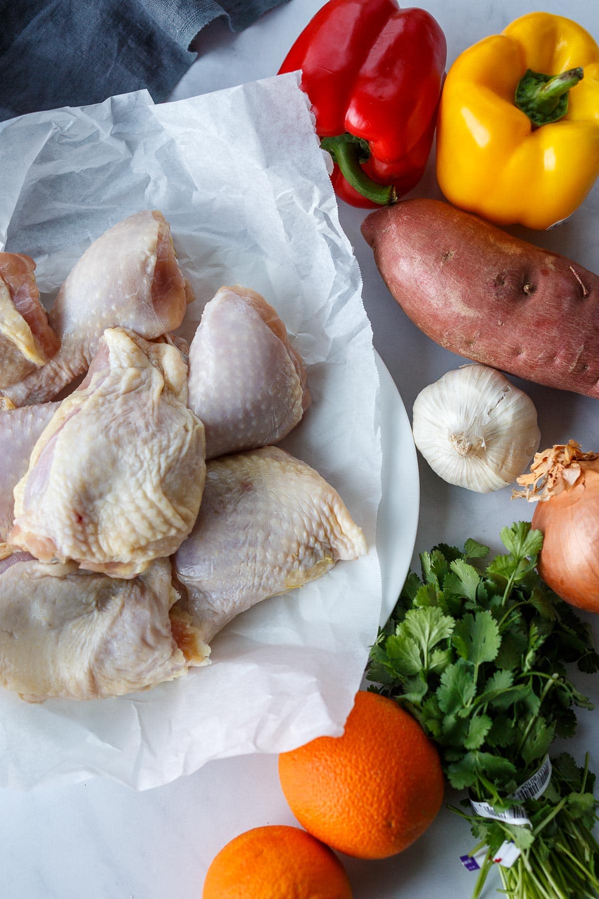 Ingredients in Cuban Mojo Chicken.