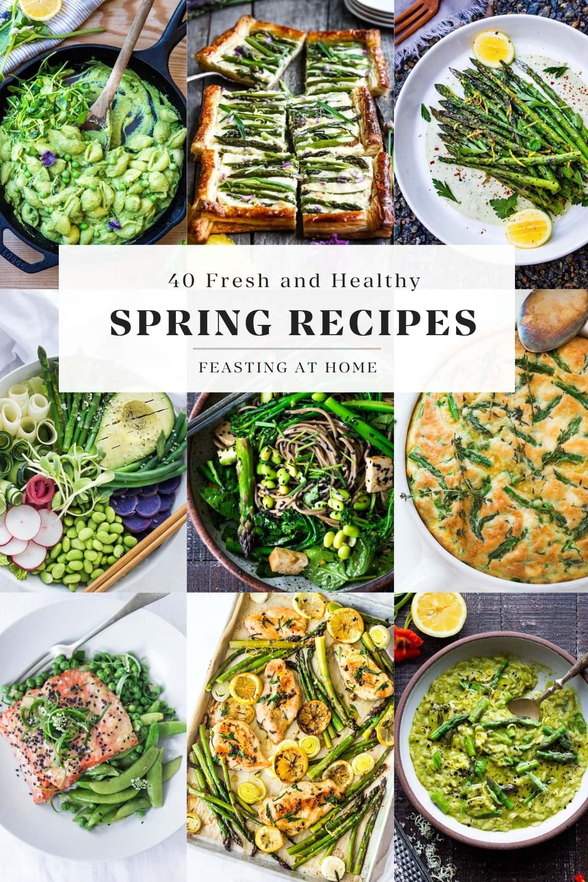 A collection of spring dinner ideas, and spring recipes all in one spot.
