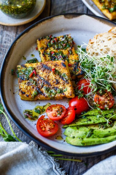 Grilled Tofu | Feasting At Home