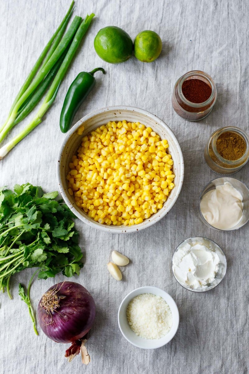 Mexican Corn (Esquites) Feasting At Home