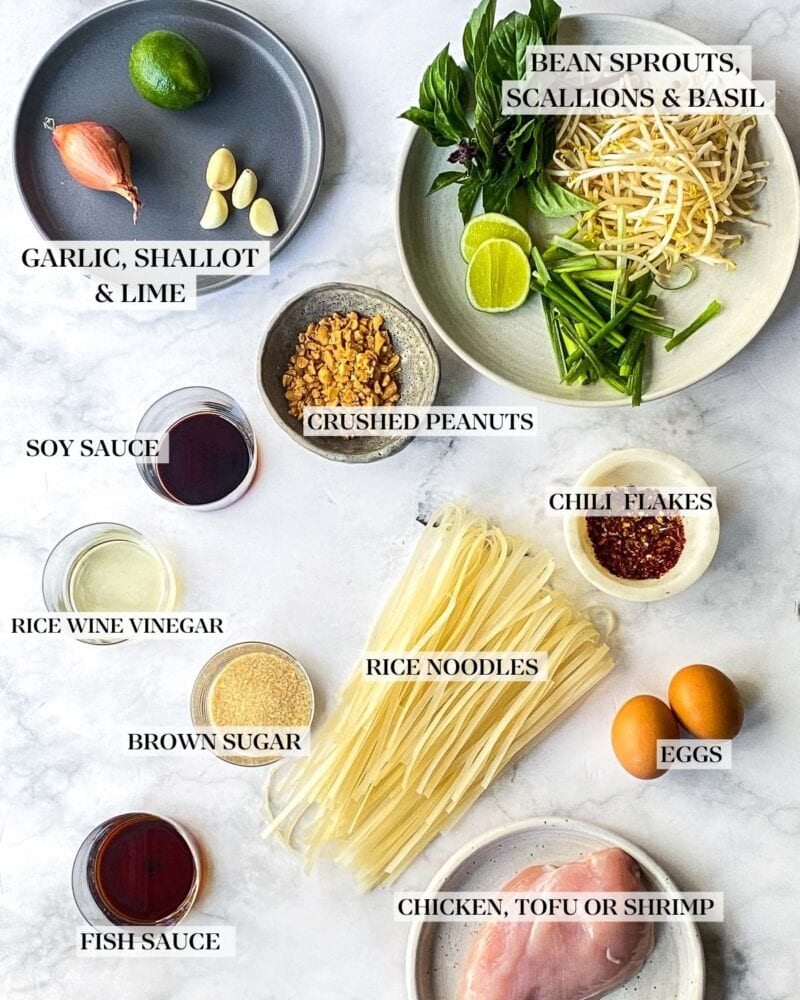 Easy to Make Pad Thai Recipe | Feasting at Home