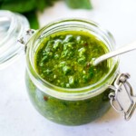 how to make basil oil!