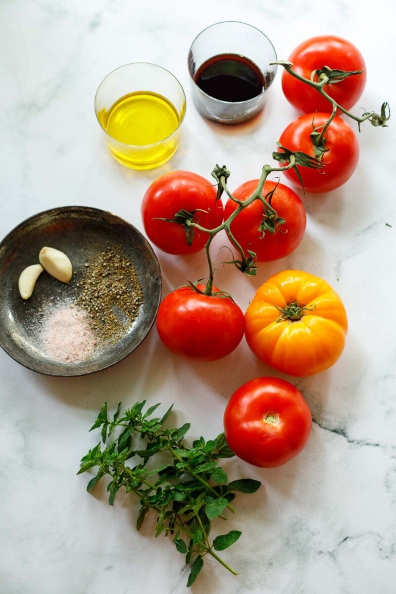 Grilled Tomatoes Feasting At Home