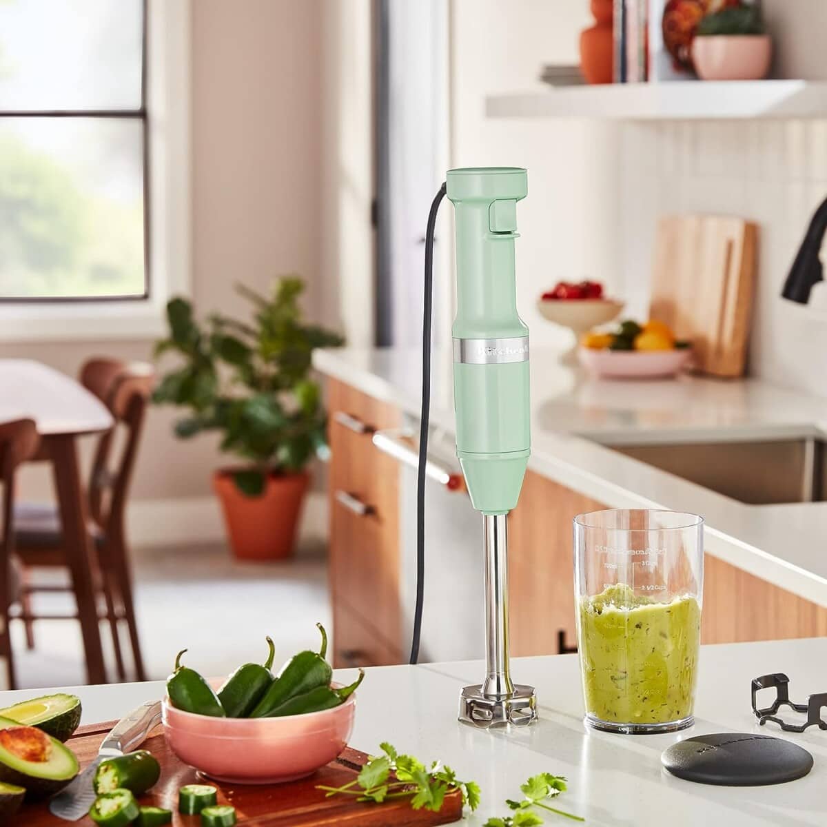 Kitchen gift ideas for chefs and home cooks: an immersion blender!