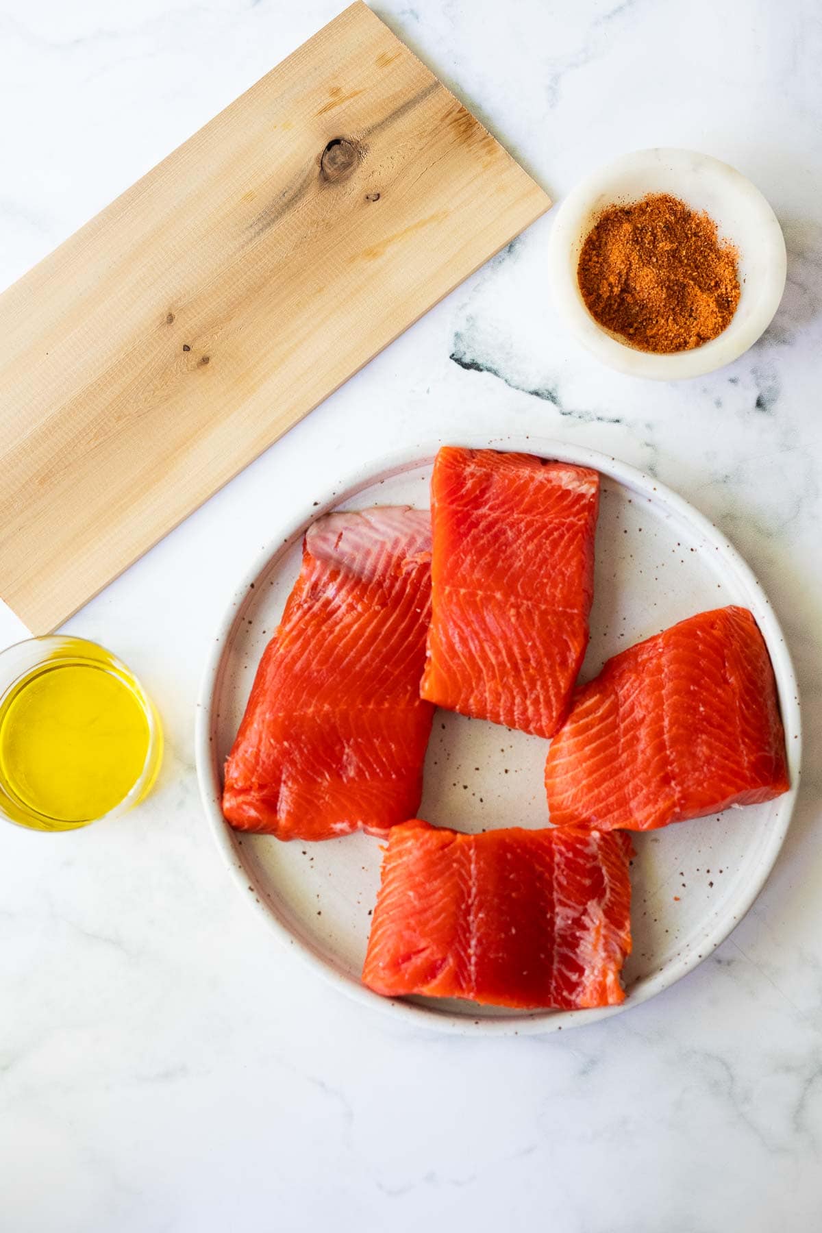 ingredients in cedar plank salmon