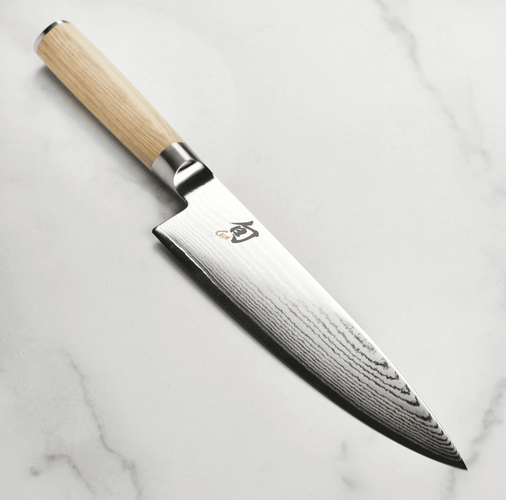 8" Shun Knife in Blond