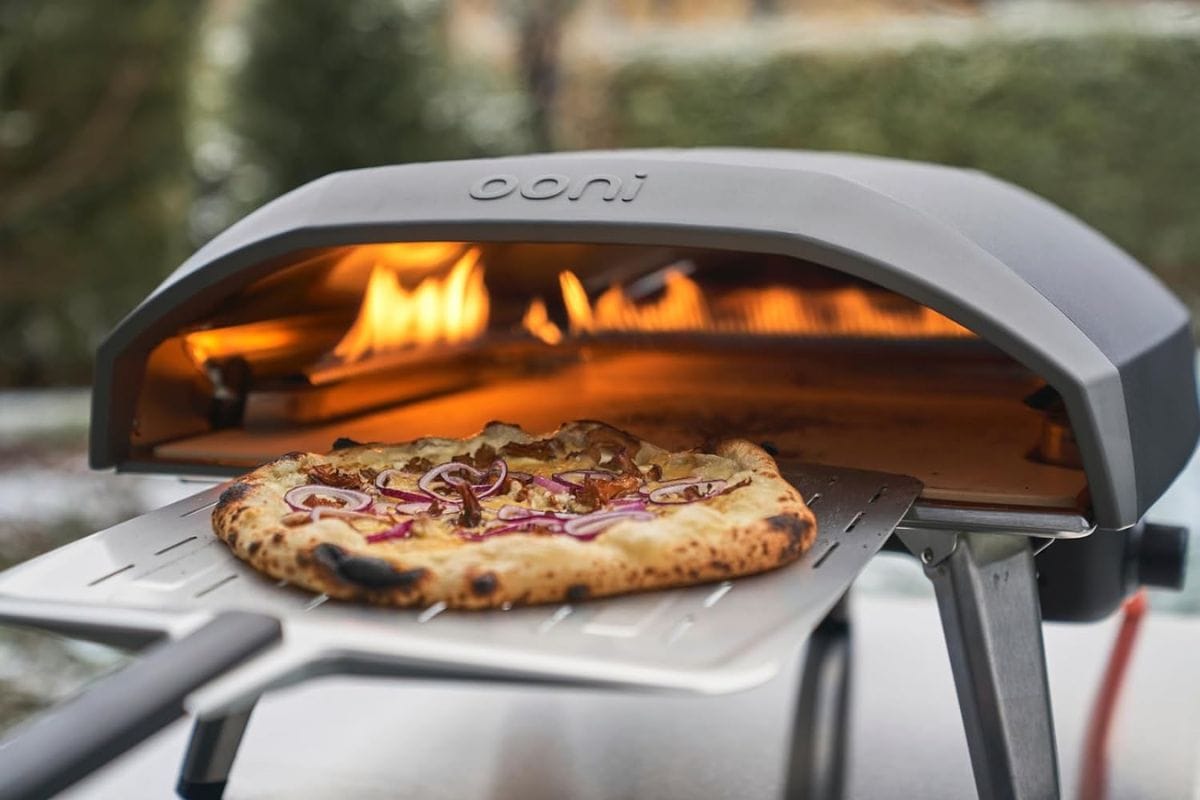 Wood fired outdoor pizza ovens, accessories to heat up summer dining 