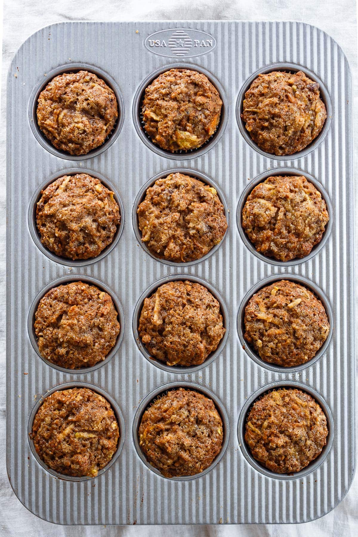 Baked Morning Glory Muffins.