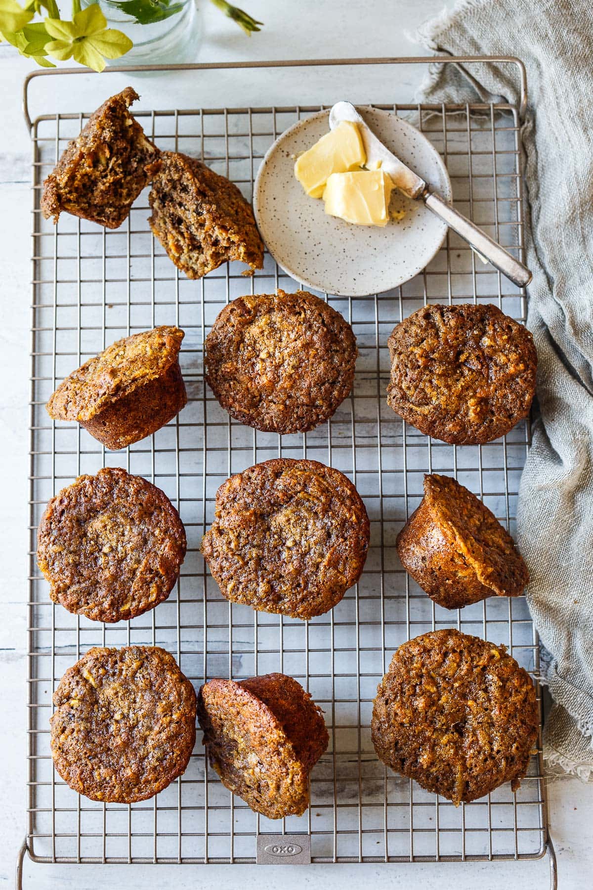 Délicieux Muffins Morning Glory Sains