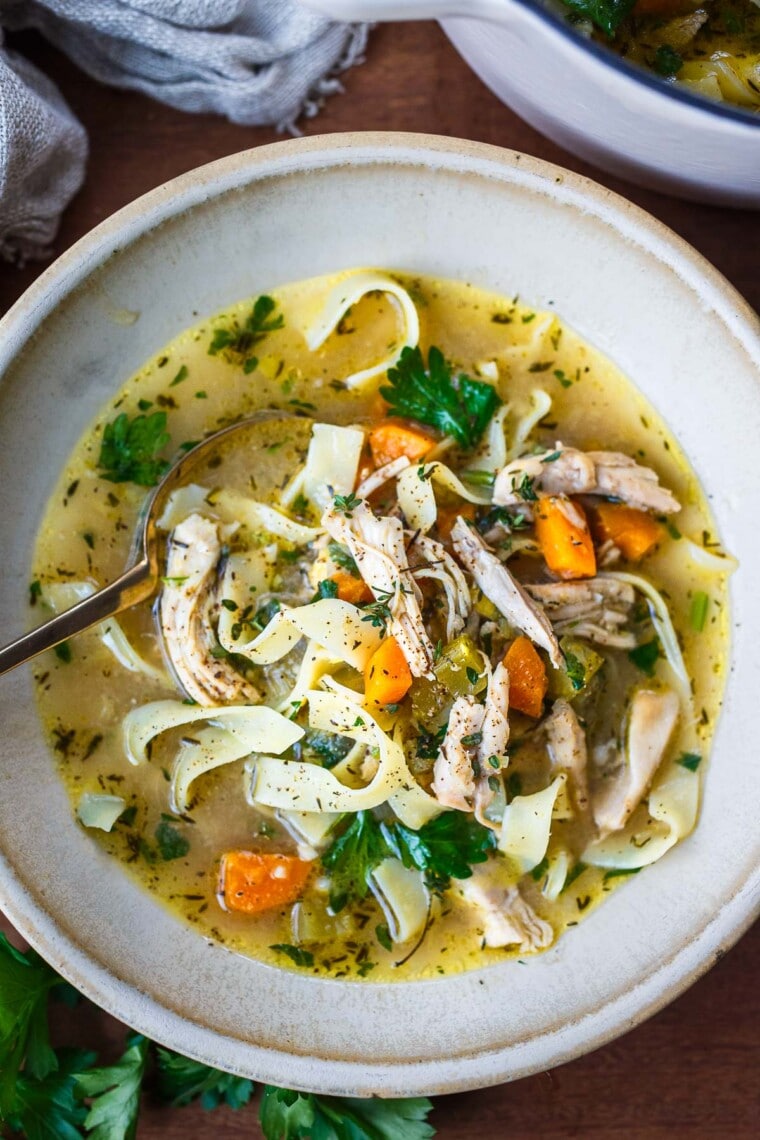 Chicken Noodle Soup | Feasting At Home