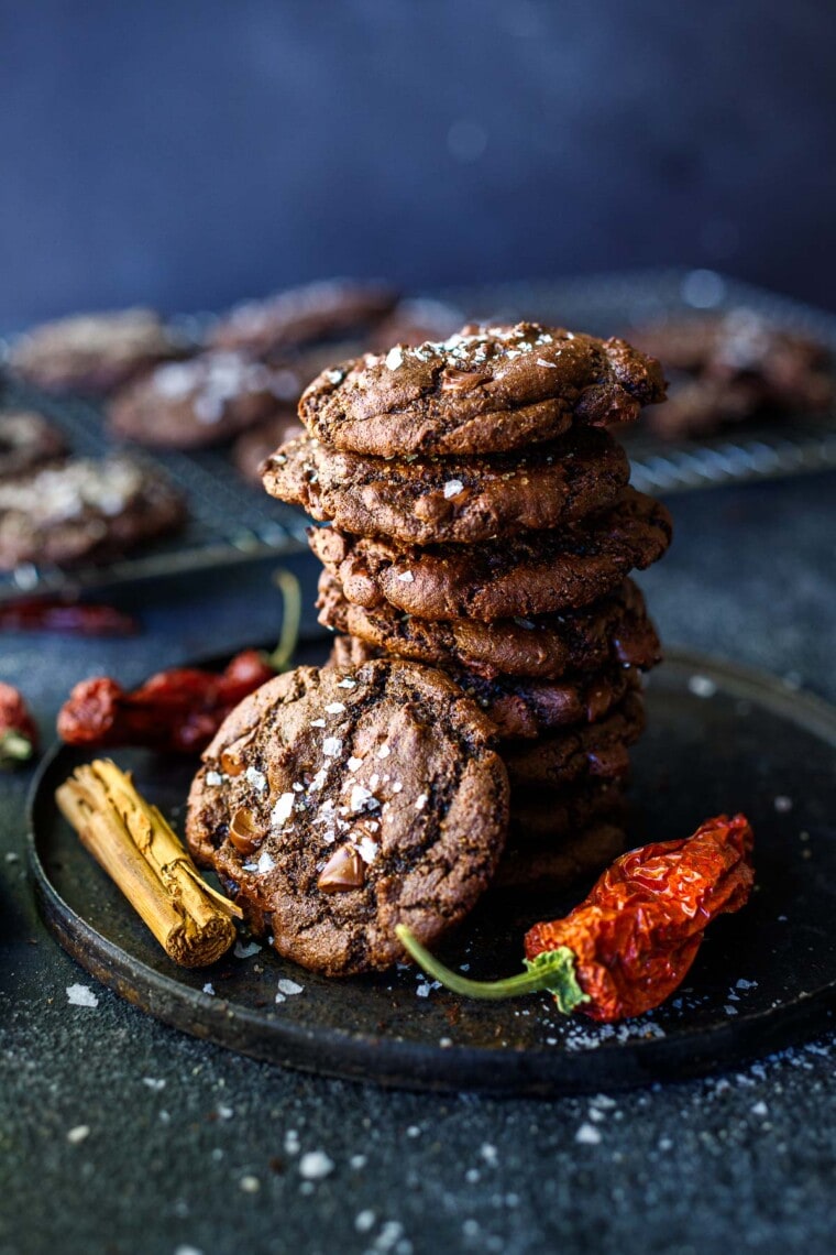 Double Chocolate Chip Cookies (Video) | Feasting At Home