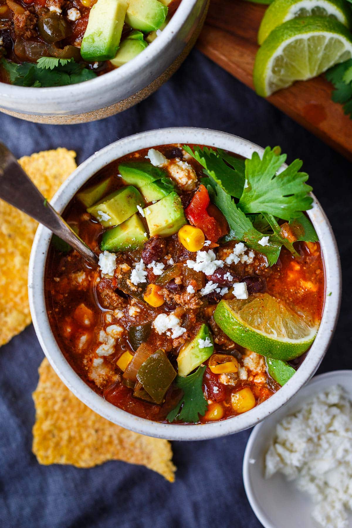 Taco soup is a hardy, flavorful, and versatile one-pot dish packed with healthy ingredients, perfect for a comforting and satisfying meal. Vegetarian adaptable and gluten-free.