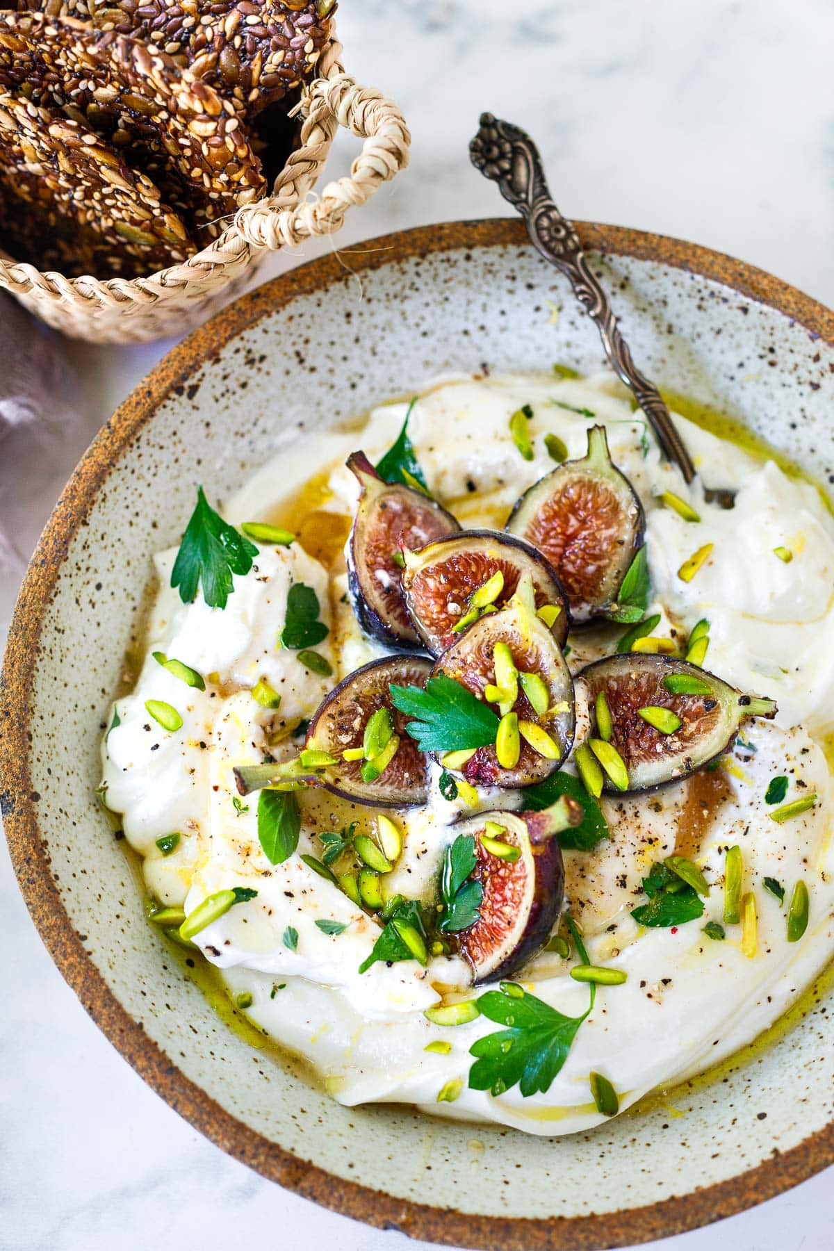 Whipped Ricotta with Citrus Marinated Olives