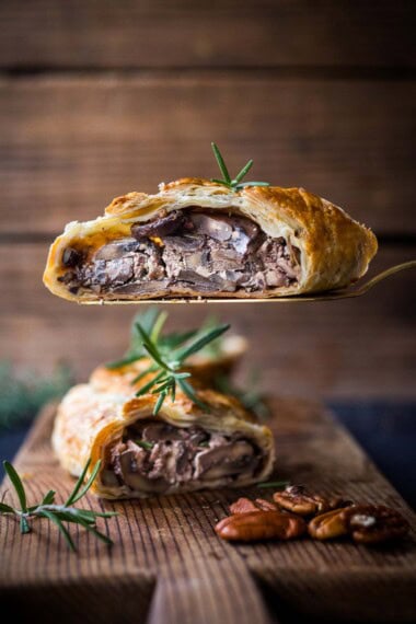 Mushroom wellington
